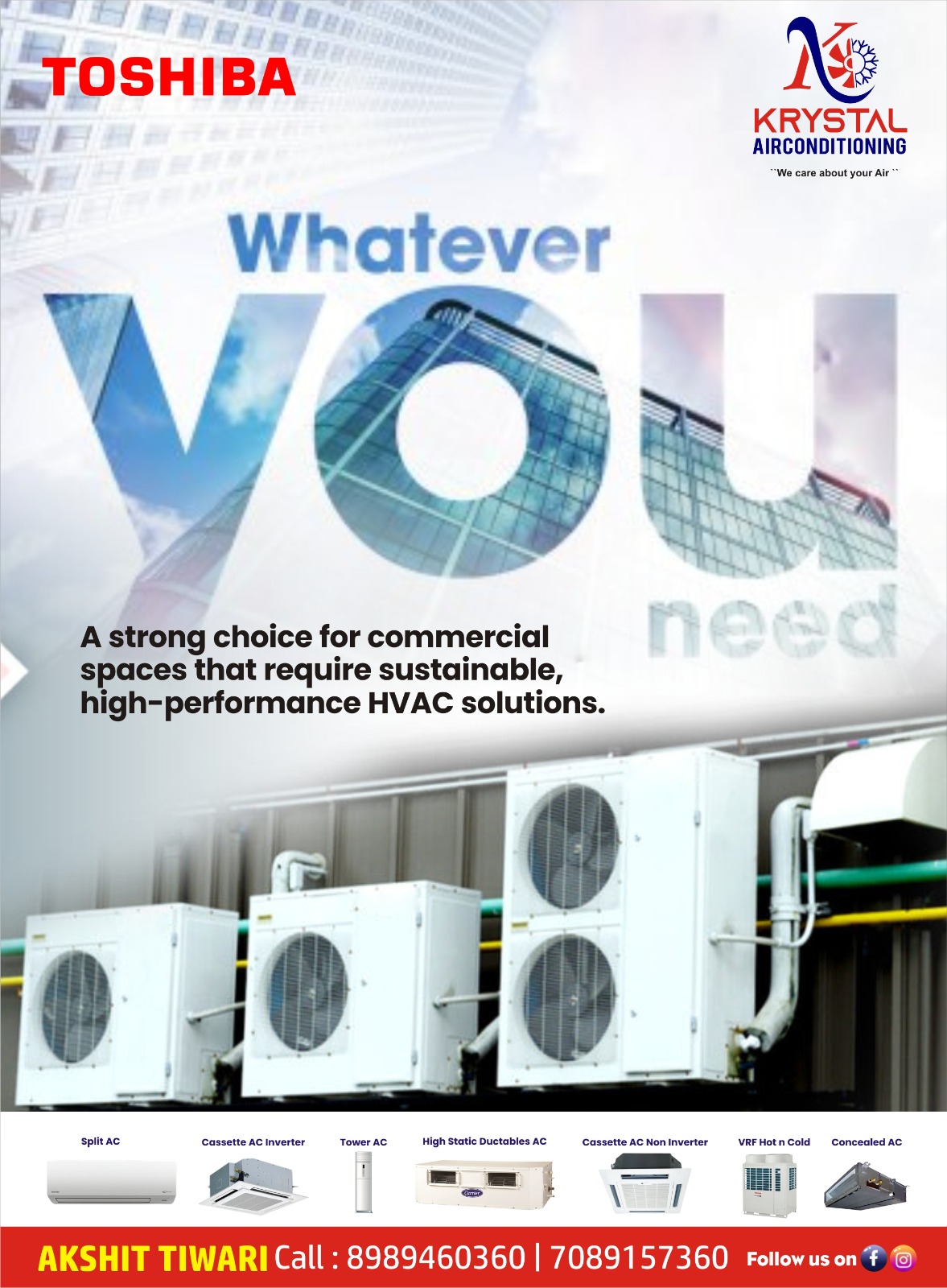 Best Toshiba HVAC Dealer in Indore