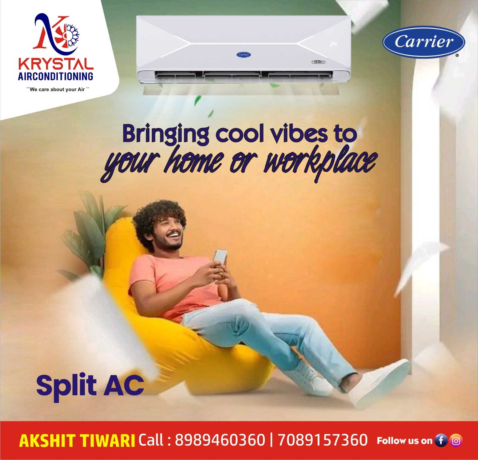 Best Carrier Split AC Dealer in Indore Mp