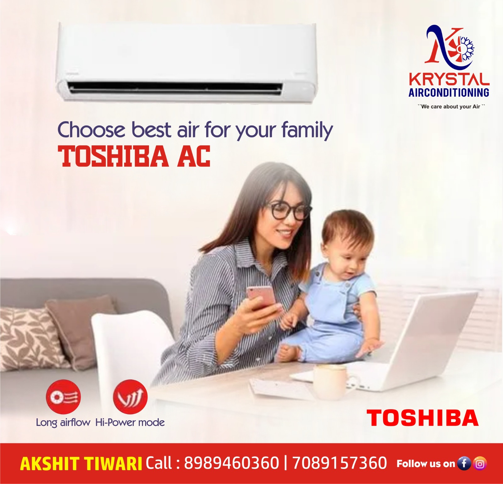 Toshiba Split AC Dealer in Indore