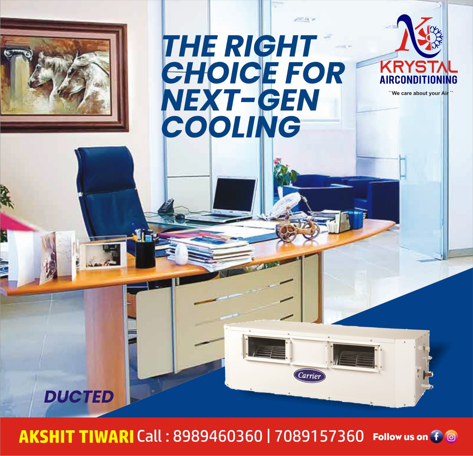 Best Carrier Ducted AC Distributor in Indore MP