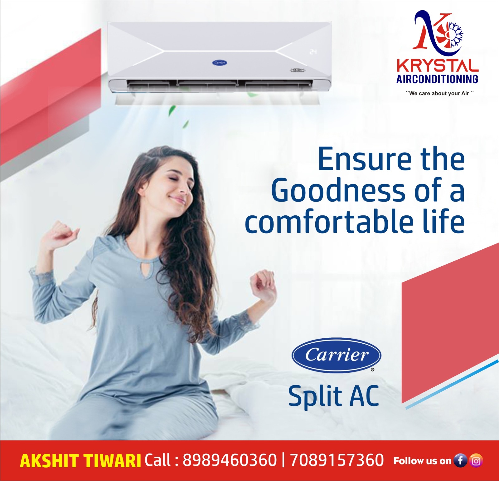 Carrier Split AC Dealer in Indore 