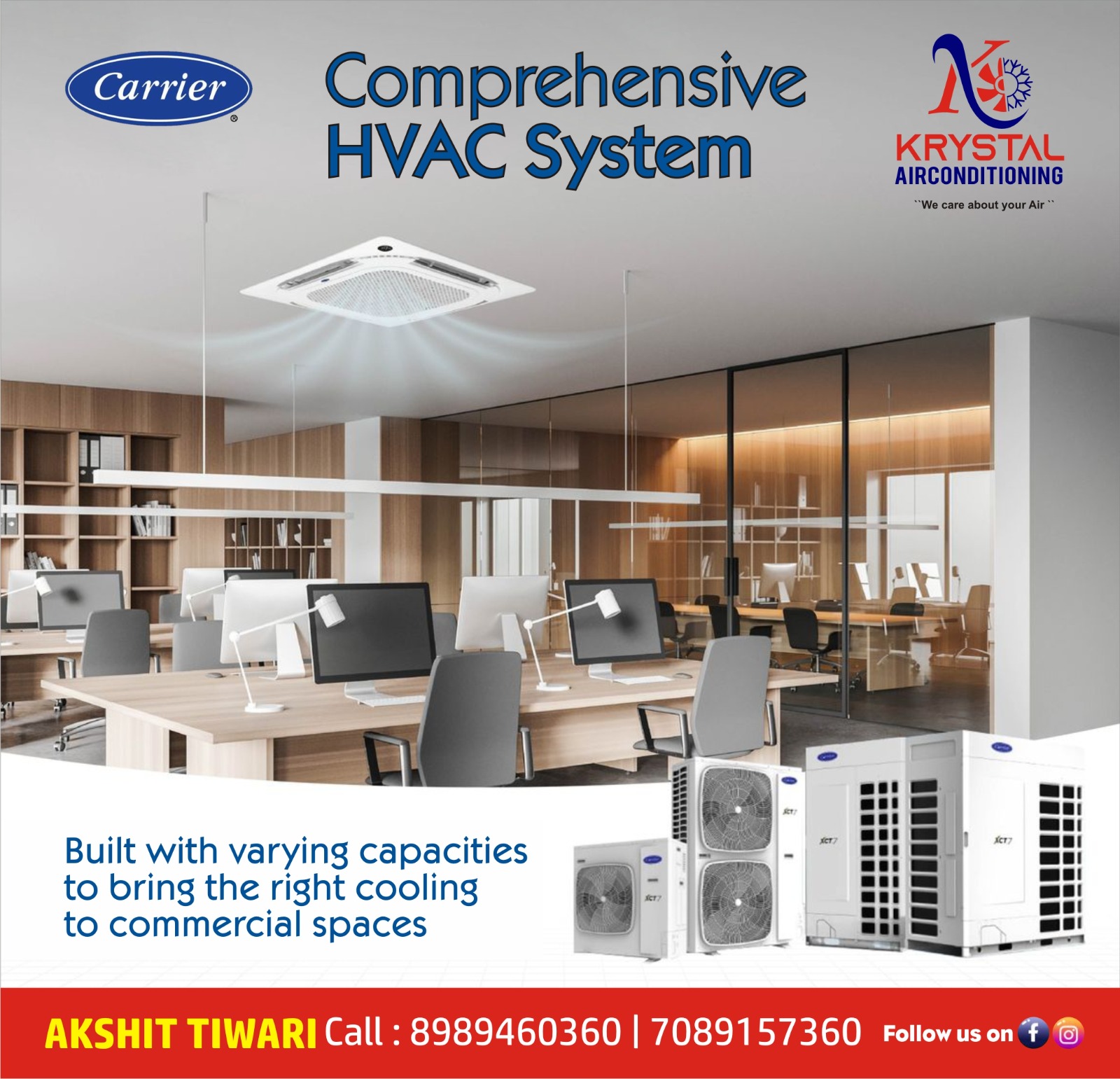 Carrier HVAC Systems Dealer in Indore