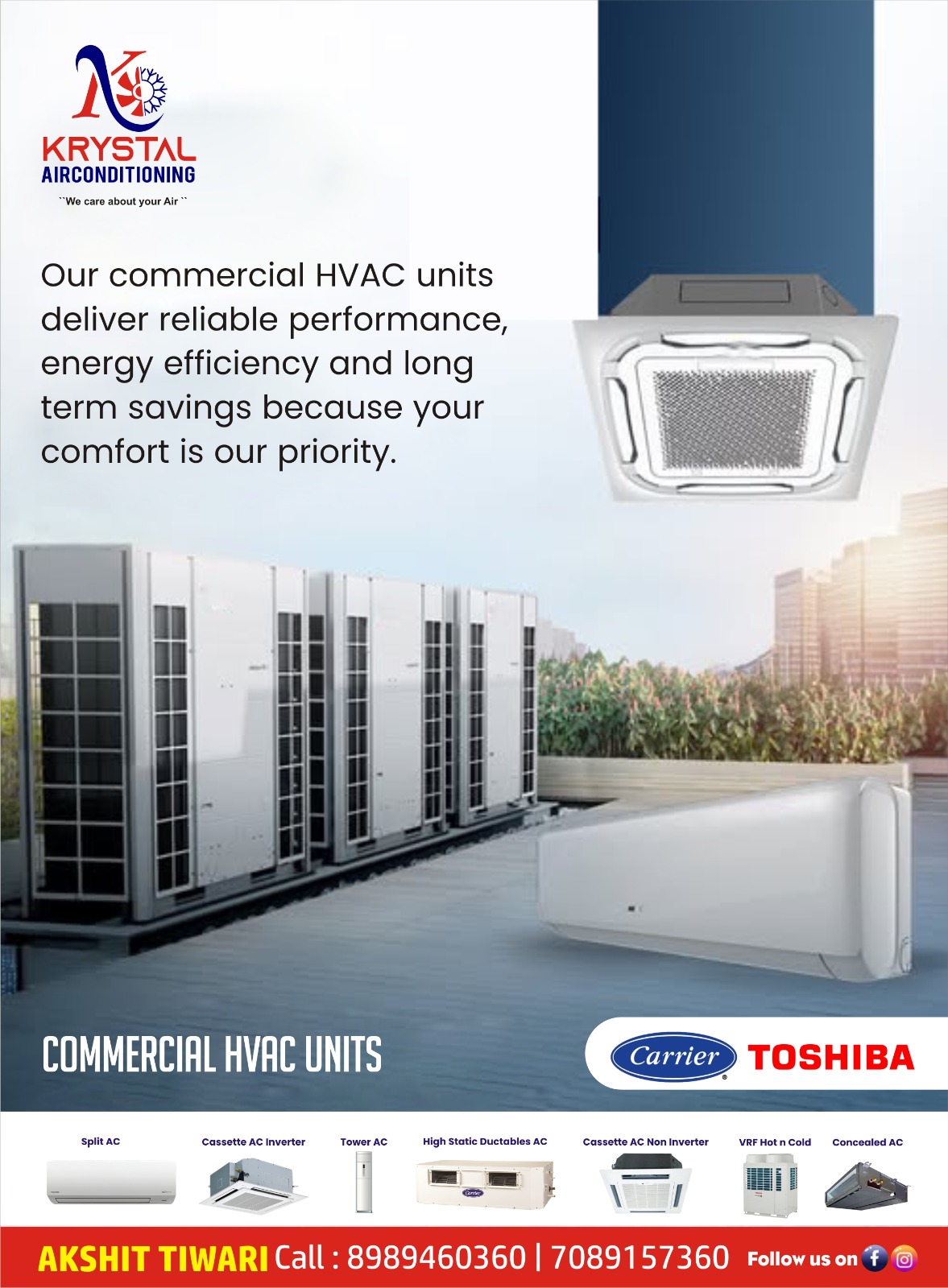 HVAC Units Dealer in Indore