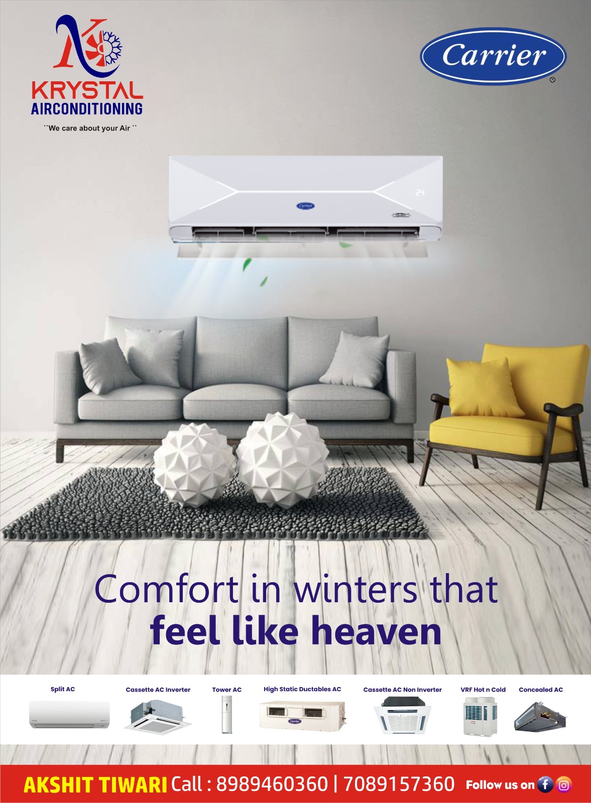 Carrier AC Dealer in Indore