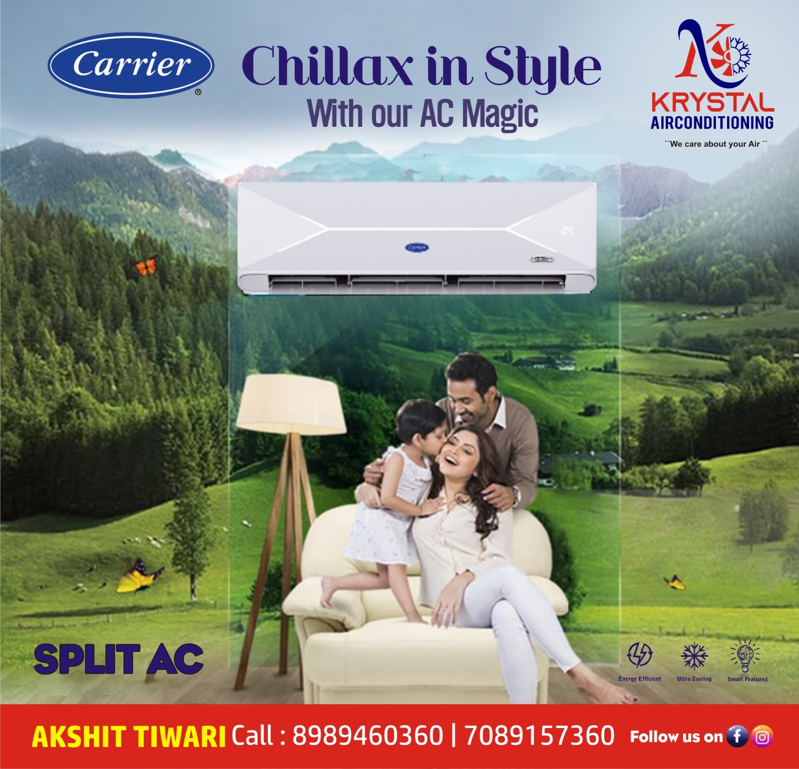 Best Carrier Split AC Supplier in Indore 
