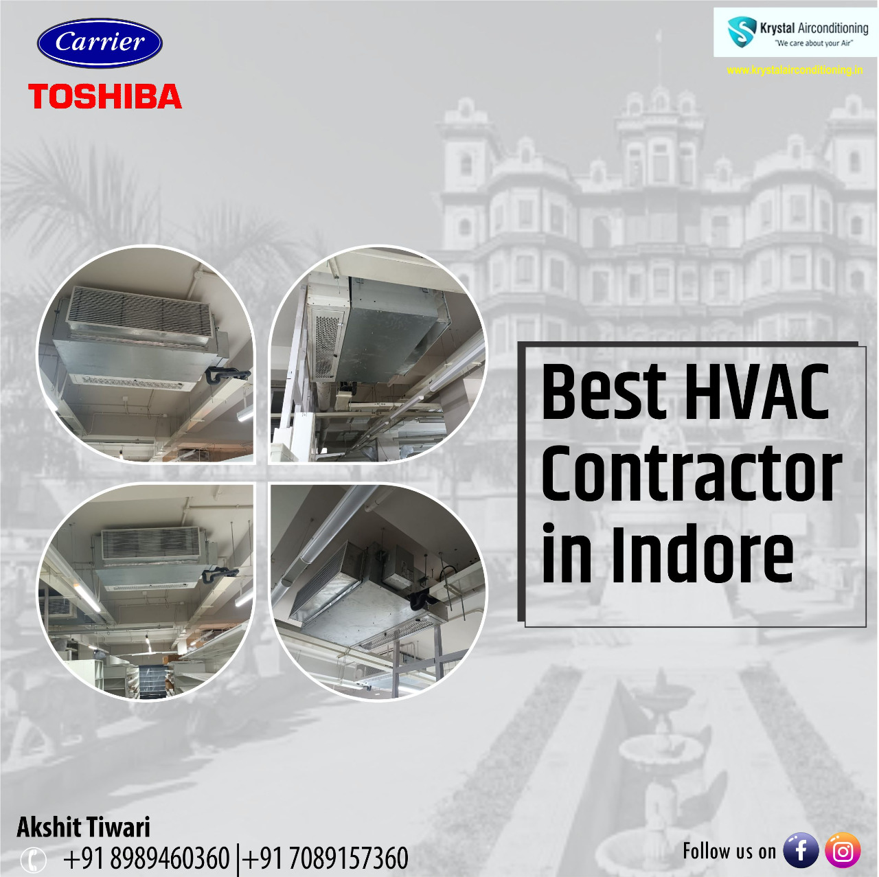 Top HVAC Solutions And AC Dealer in Indore