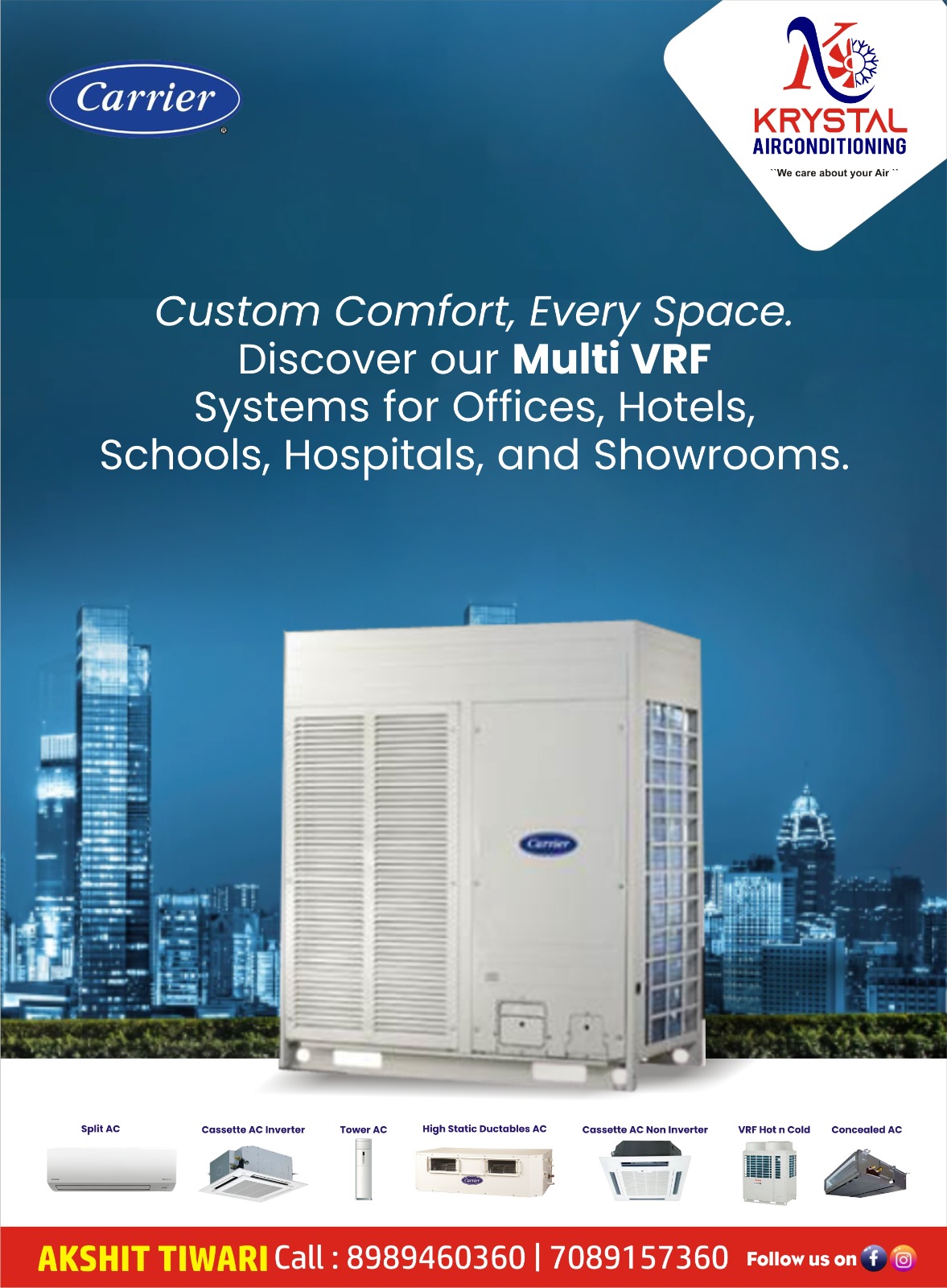 Best Cassette AC Dealer in Indore 